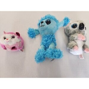 Ty Beanie Boos MINTY Mandy Karli Princess 3 Plush‎ Set Big Eyes Stuffed Animals